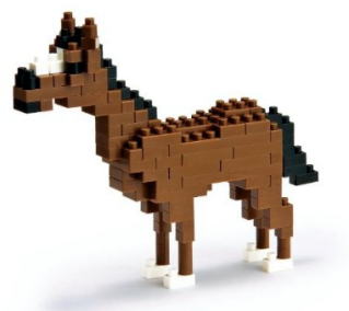 nanoblock horse